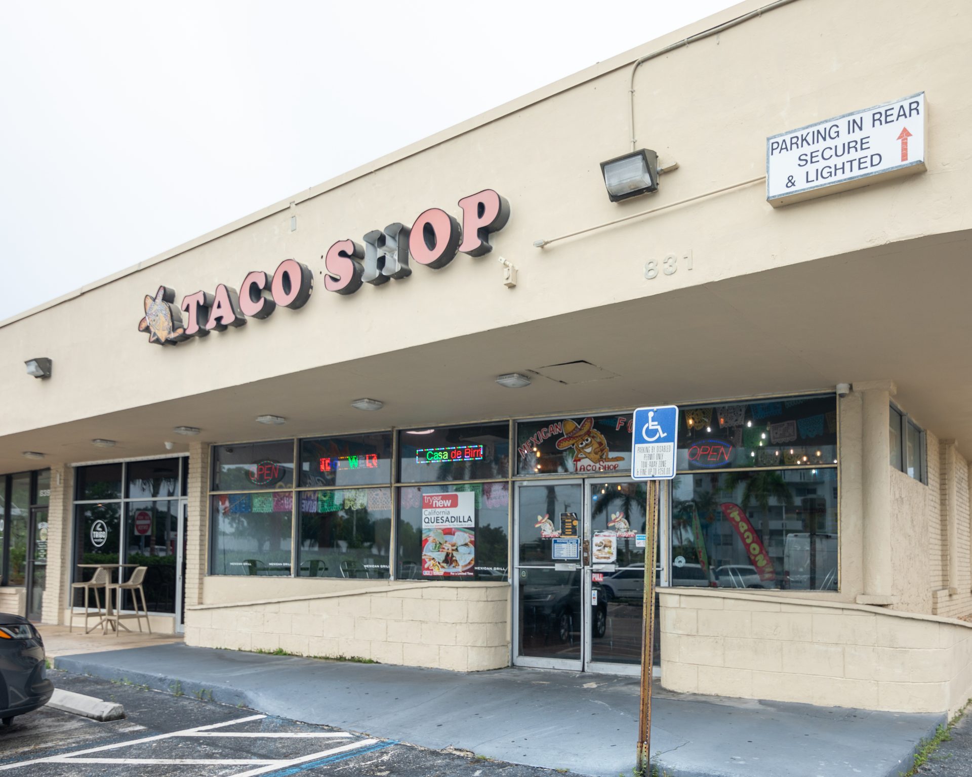 Welcome to Taco Shop