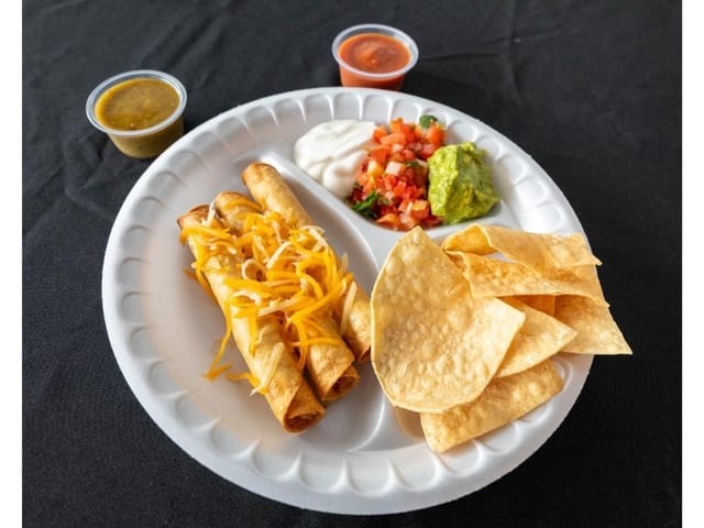 Rolled Taquitos Combo.