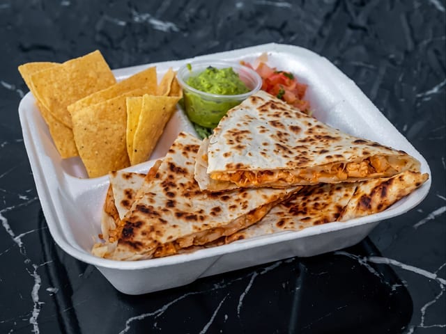 Chicken Quesadilla.