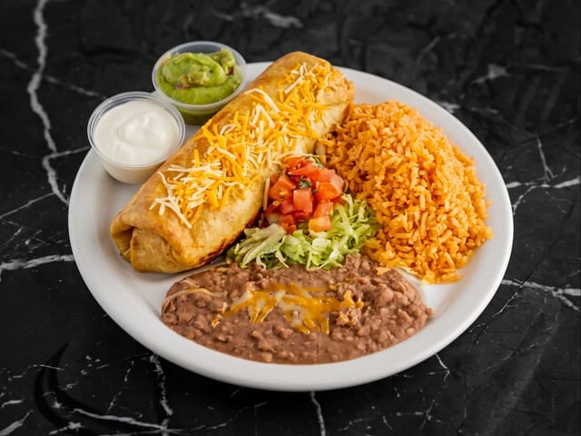 Chicken Chimichanga.
